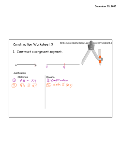 Construction Worksheet 3