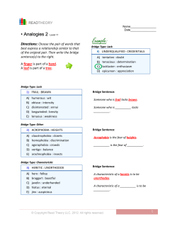 Analogies 2 - English for Everyone
