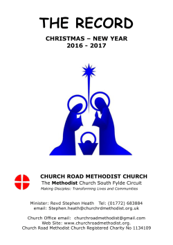 Church Road Methodist Celebrates Christmas
