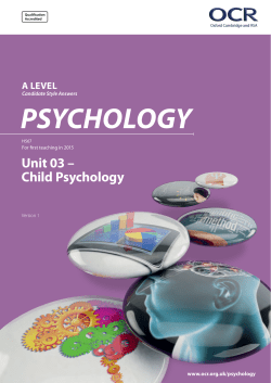 Child Psychology