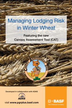 Canopy Assessment Tool Pocket Guide
