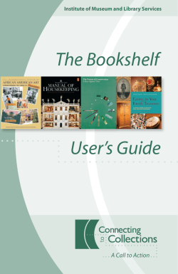 The Bookshelf Users Guide