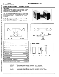 Sensor Accessories - Steven Engineering