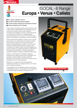 Europa &bull; Venus &bull; Calisto