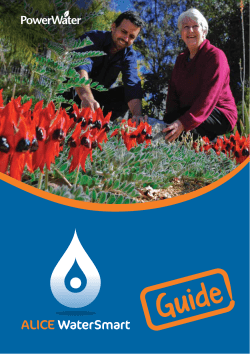 Alice Water Smart Guide