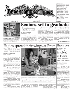 Seniors set to graduate