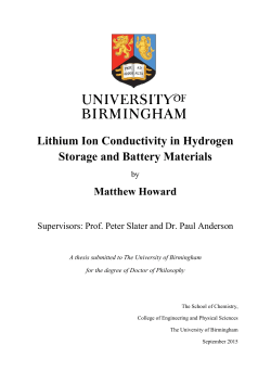 Lithium Ion Conductivity in Hydrogen Storage and Battery Materials