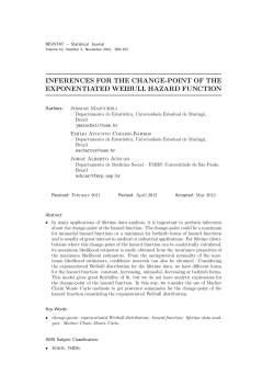 Inferences for the change-point of the exponentiated Weibull hazard