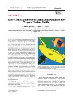- Smithsonian Tropical Research Institute