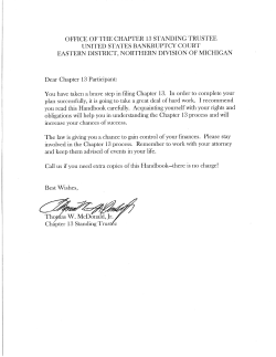 Debtors Handbook.