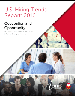 US Hiring Trends Report: 2016