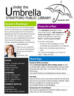 Season`s Readings! From Us to You! Tech Tips