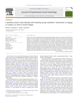 E pluribus unum: Dual identity and minority group members
