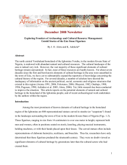 the untold stories of the esie stone figurines