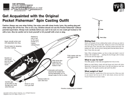 Pocket Fisherman Manual