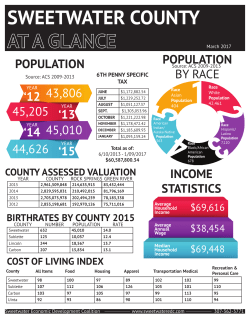 Demographics - Sweetwater Economic Development Coalition