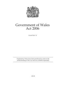 Government of Wales Act 2006