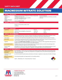 MAGNESIUM NITRATE SOLUTION