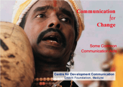 some common communication aids - VISION 2020 e