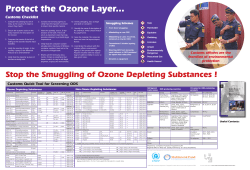 Protect the Ozone Layer