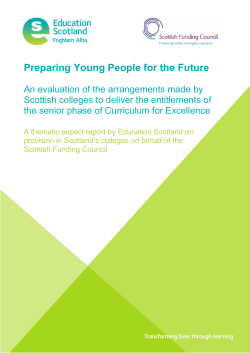 Preparing young people for the future aspect
