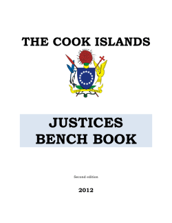 the cook islands justices bench book