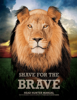 Head Hunter manual - Shave For The Brave
