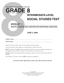Book 1 - Regents