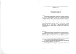 MUTUAL DIFFUSION COEFFICIENTS OF AQUEOUS LITHIUM