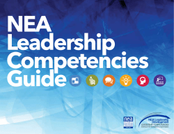 NEA Leadership Competencies Guide