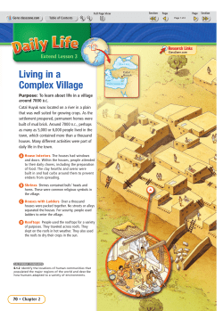 Living in a Complex Village