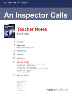 An Inspector Calls Upload
