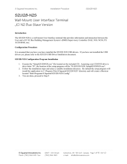 S2UI28-N2S - S Squared Innovations Inc.