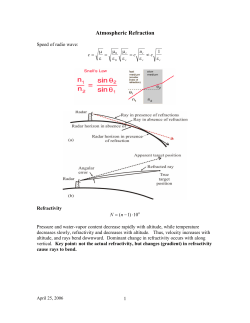 Atmospheric Refraction
