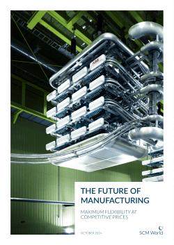 the future of manufacturing