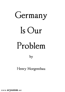 Germany Is Our Problem