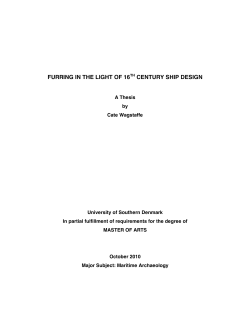 furring in the light of 16th century ship design