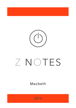 sympathy for Macbeth