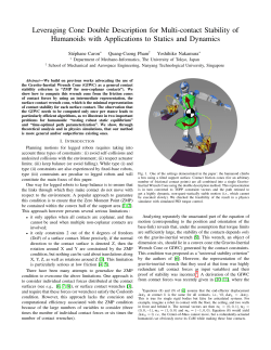 Contact Wrench Cone - Robotics: Science and Systems