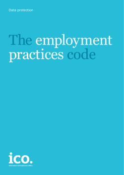 Employment Practices Code