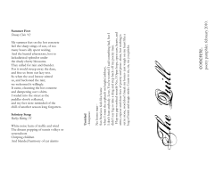 concrete. poetry pamphlet. february 2010.