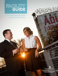 the guide - Columbia Metropolitan Convention Center