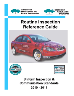 Routine Inspection - Inspection Services of America