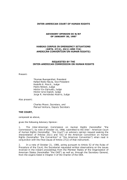 inter-american court of human rights advisory opinion oc