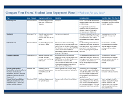 a comparison chart