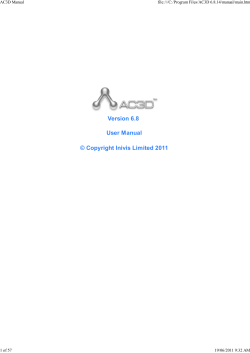 AC3D Manual