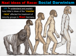 Nazi ideas of Race - All Saints Academy Dunstable