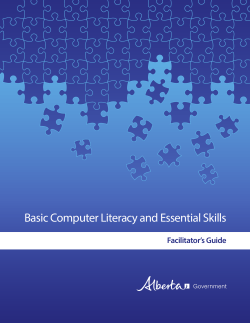 Basic Computer Literacy and Essential Skills