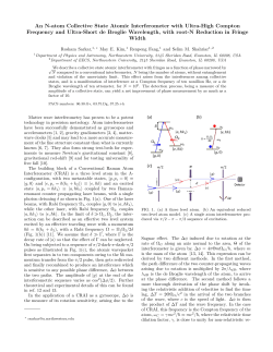 An N-atom Collective State Atomic Interferometer with Ultra