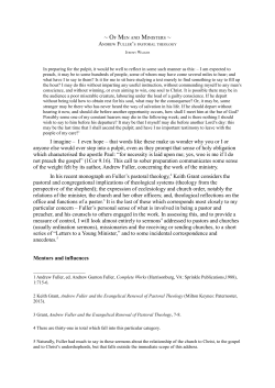 I imagine &ndash; I even hope &ndash; that words like these make us wonder why